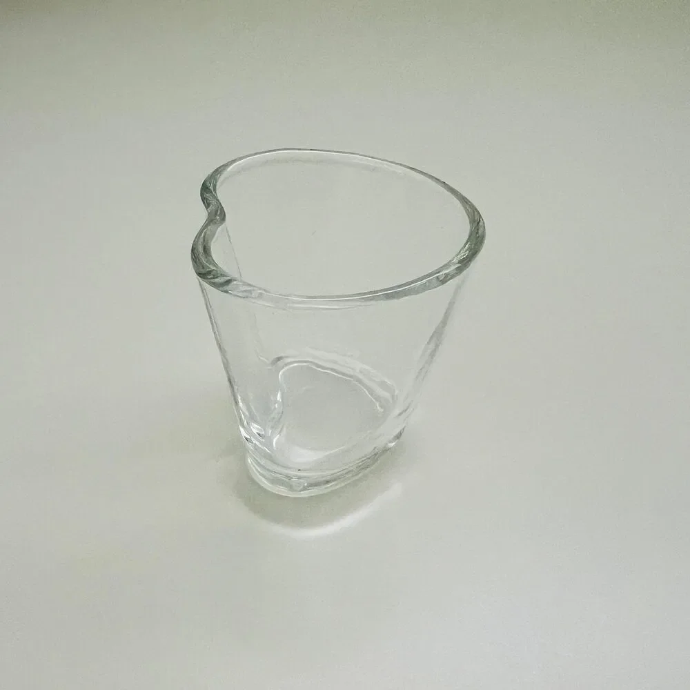 PRECIOUS HOME Heart Shaped Glass Shooters, Set of 6